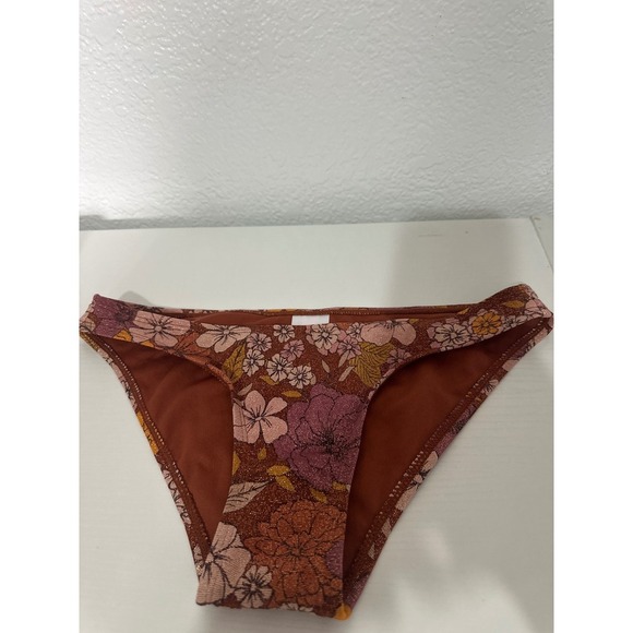 Xhilaration Floral Print Bikini Set Womens Size S Swimsuit Two Piece - Picture 12 of 13
